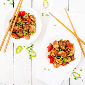 Spiceology Korean BBQ Seasoning pork chops elevate flavor when grilled.