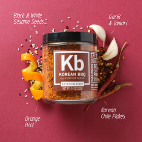 Spiceology Korean BBQ Seasoning rub on steak boosts savory depth