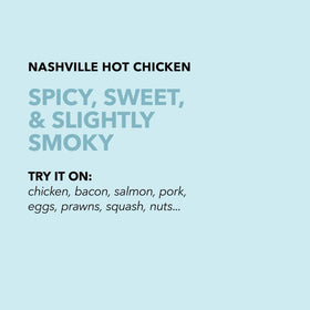 Spiceology Nashville Hot shrimp spice shot enhances seafood flavor.