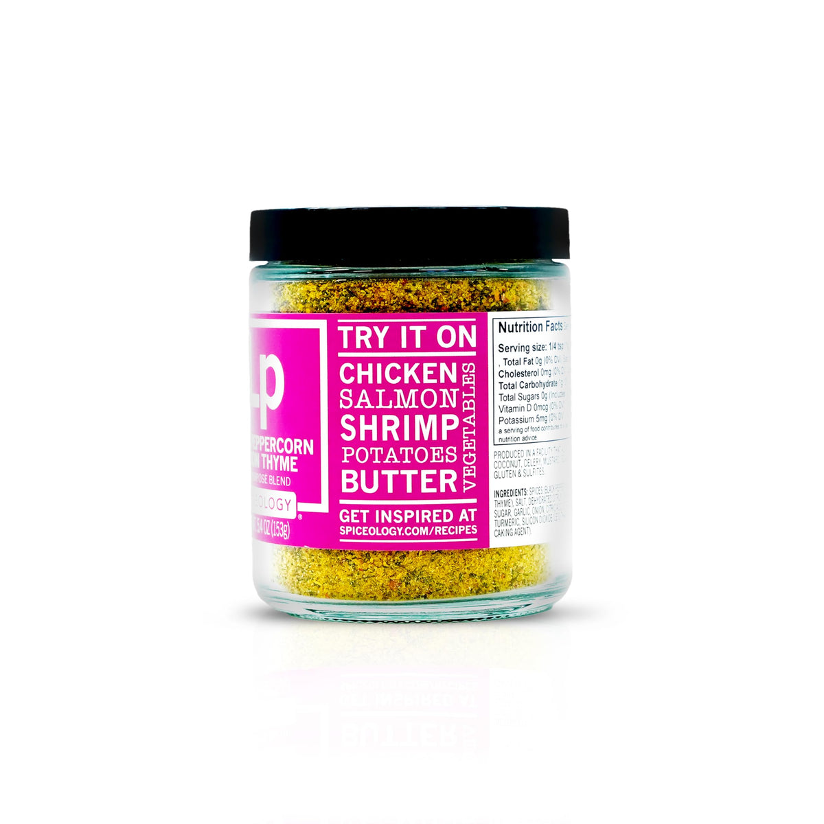 Spiceology Pink Peppercorn Lemon Thyme on chicken delivers zesty citrus aroma