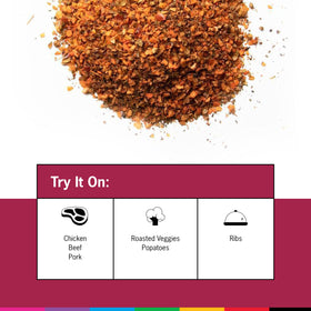 Spiceology Prime Rib Rub steak-prep seasoning on ribeye.