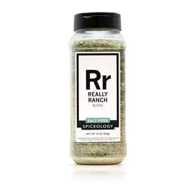 Spiceology Really Ranch Salt Free Seasoning bottle adds vibrant flavor without salt