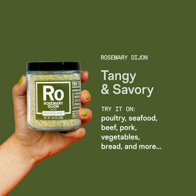 Spiceology Rosemary Dijon chicken dish with herb-forward aroma.
