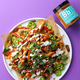 Spiceology seafood seasoning sprinkle over grilled fish or shrimp