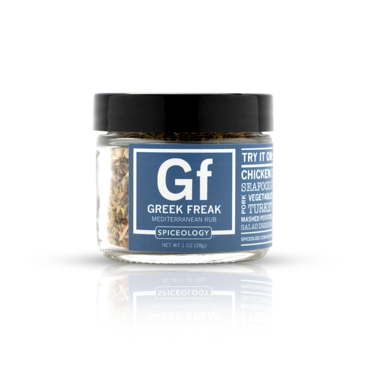Spiceology Greek Freak Mediterranean Rub adds sunny herbs to vegetables.