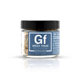 Spiceology Greek Freak Mediterranean Rub adds sunny herbs to vegetables.