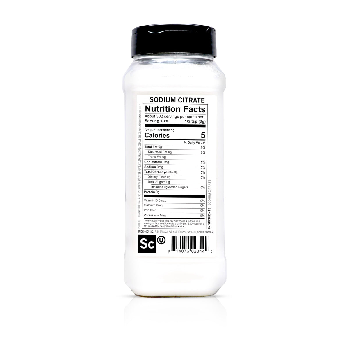 Spiceology Sodium Citrate powder mixing into hot liquid for smooth, clump-free cheese.