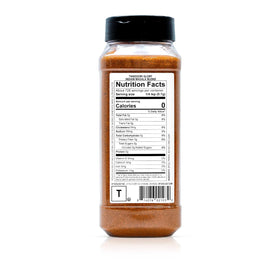 Spiceology Tandoori Glory jar back panel with usage notes for grilling and cuisine