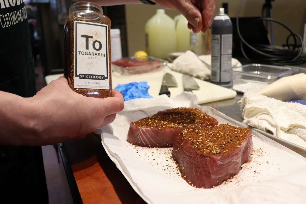 Spiceology Togarashi gluten-free mix highlights safe, flavorful umami seasoning