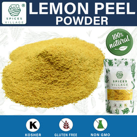 Spices Village lemon zest powder sprinkled over batter for bright citrus.