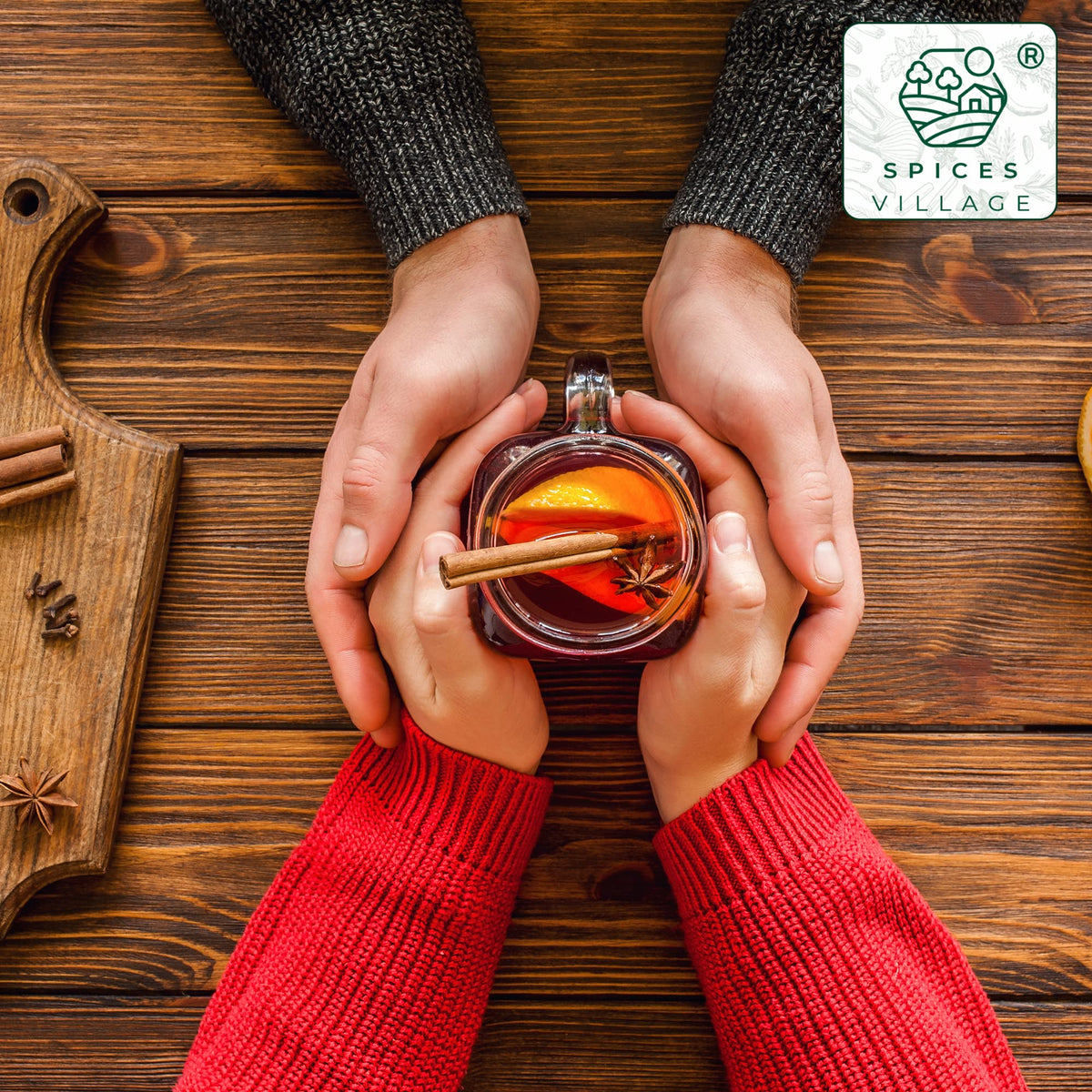 Spices Village Mulling Spices convenience: add a tablespoon to drinks or desserts
