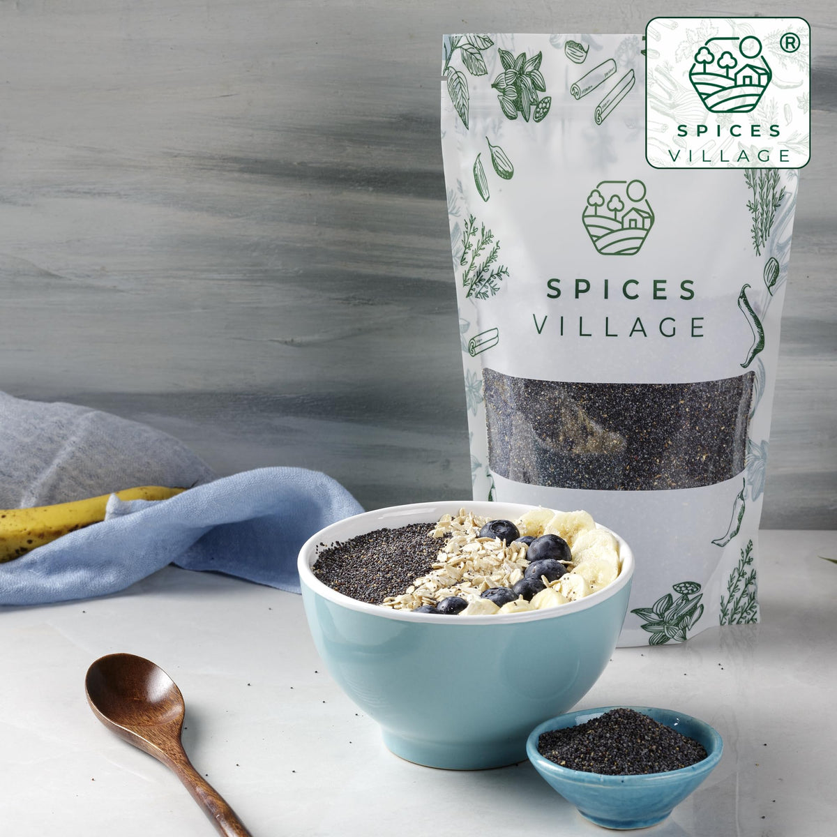 Kosher-certified Spices Village Poppy Seeds for confident cooking
