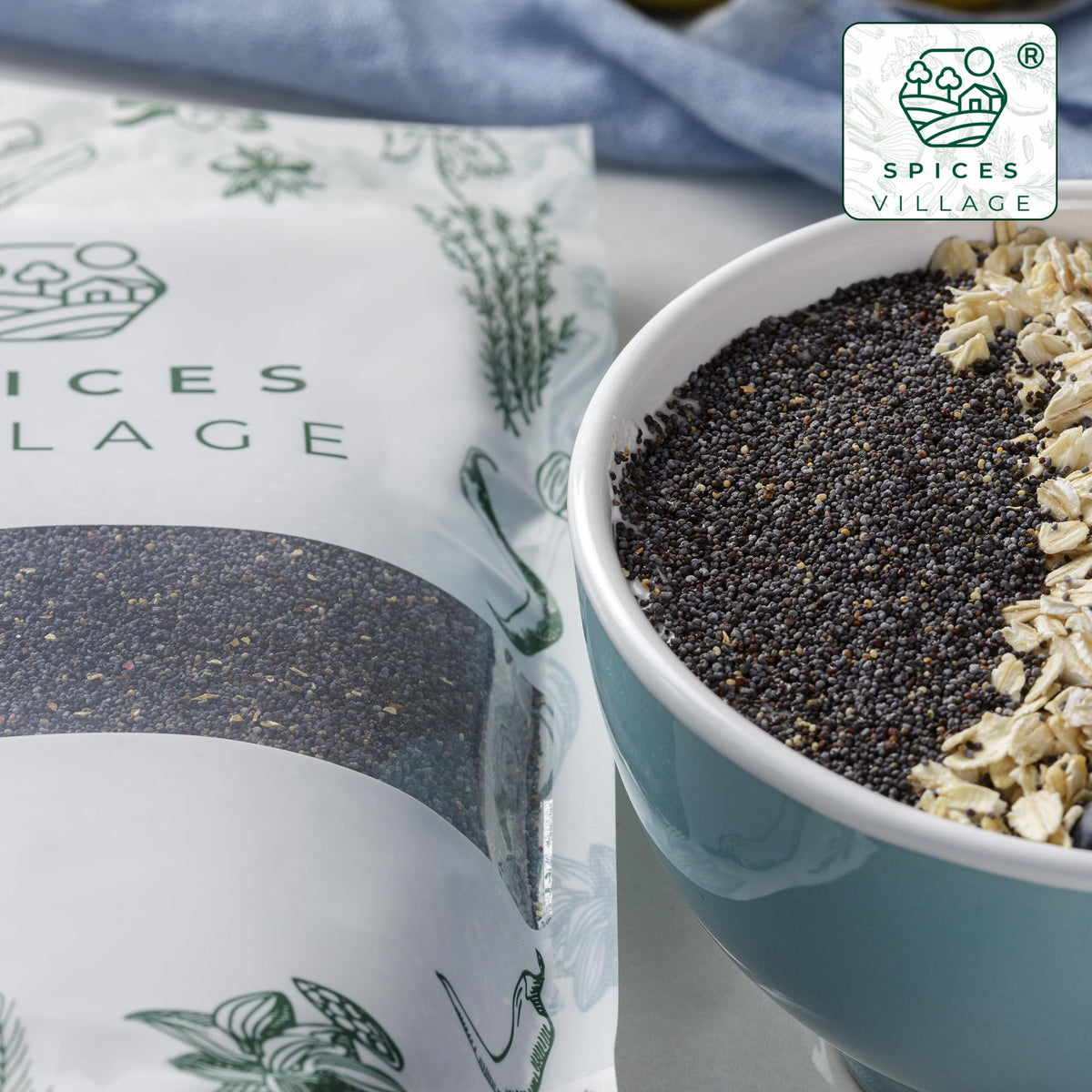 Sprinkle Spices Village Poppy Seeds on salads and dressings for added nuttiness