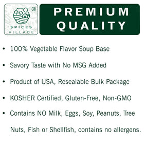 Spices Village soup base powder makes large batches with ease