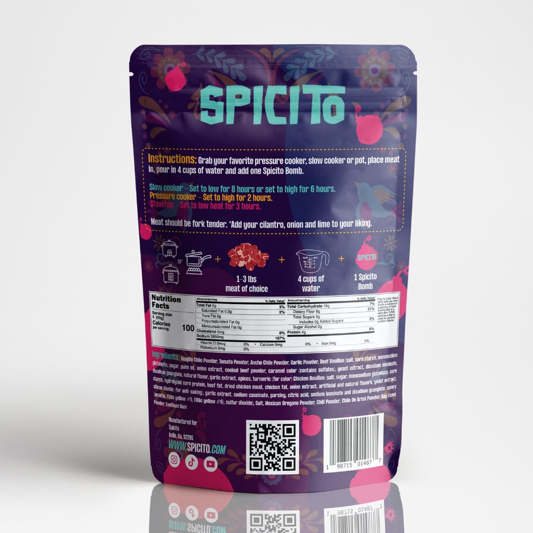 Spicito Birria Bombs served with tacos for a crowd-pleasing meal.