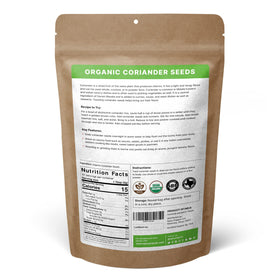 SPICY ORGANIC ground coriander seeds for fresh spice blends.