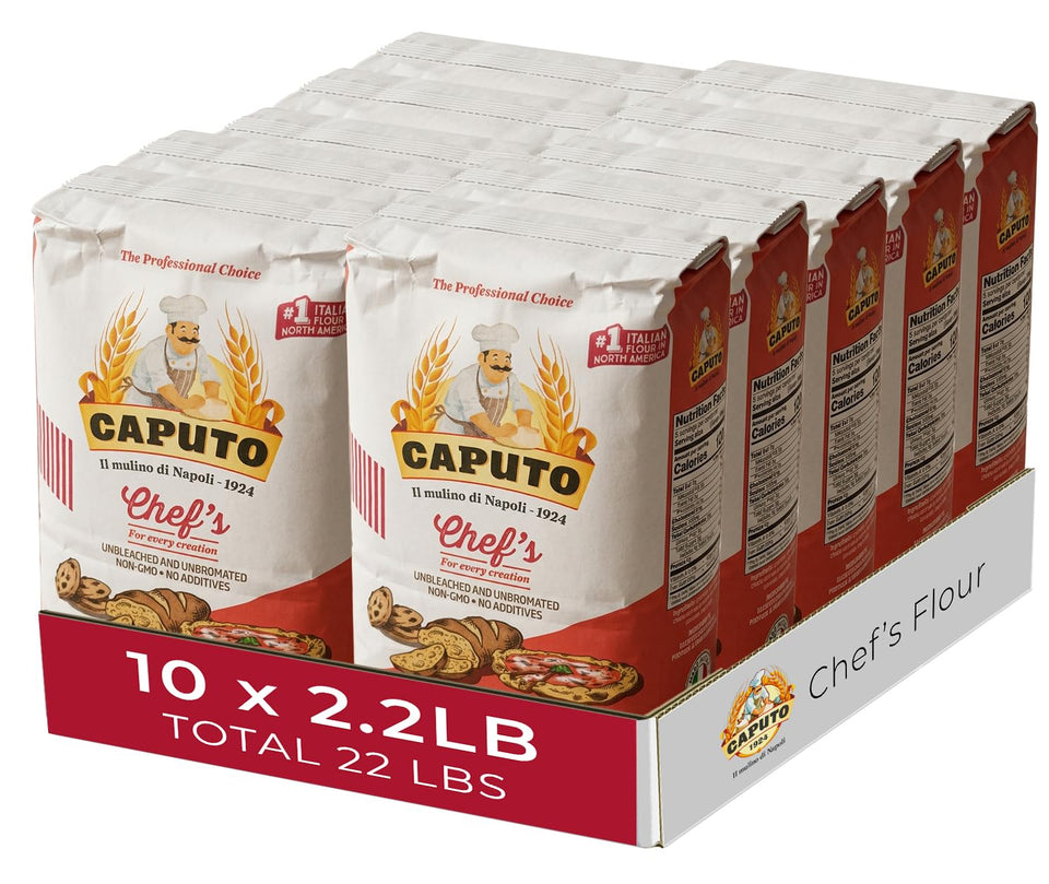 Spicy World Antimo Caputo Chef's Flour case pack for long fermentation projects