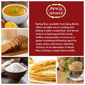 Nutrition-focused note: fiber-rich flour supports wholesome meals.