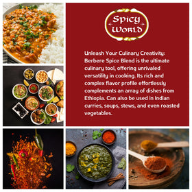 Spicy World Berbere on tagine reflecting traditional Ethiopian cooking and versatility