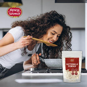 Spicy World buttermilk powder enhances biscuit batter