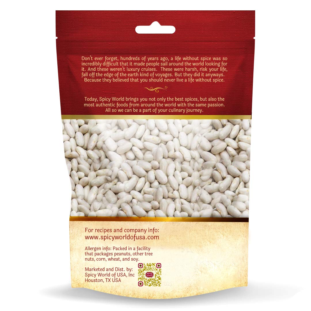 Spicy World Cannellini beans 4 lb pack for steady kitchen use.