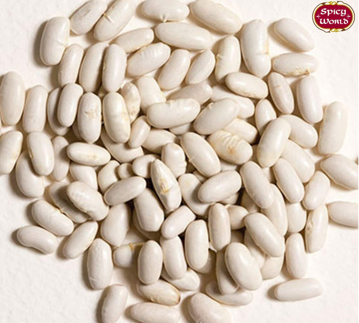 Spicy World Cannellini beans packaged in the USA for consistent quality.