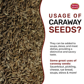 Spicy World caraway seeds in a kitchen scene ready to season meals