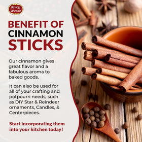 Spicy World cinnamon sticks baking hero for cookies and cakes