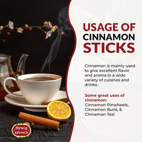 Spicy World cinnamon sticks crafting potpourri adds natural aroma