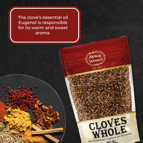 Spicy World cloves used in garam masala and stews.