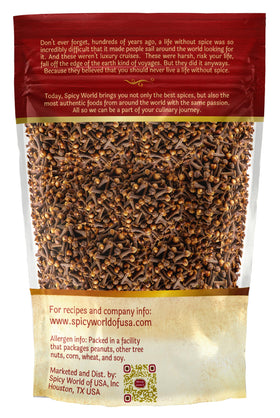 Spicy World 14oz bag packaging view.