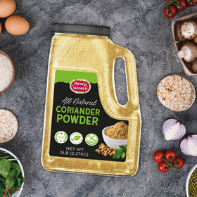 Spicy World coriander powder in cooking use for curries and more
