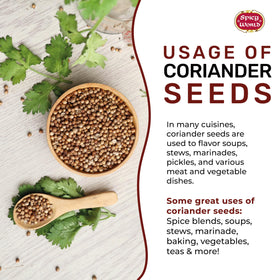 Spicy World coriander seeds spice-blend focus shows versatility for Indian and Middle Eastern dishes