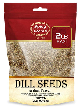 Spicy World dill seeds bulk bag for pantry storage and seasoning