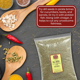 Spicy World dill seeds storage in cool dry conditions