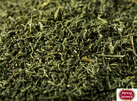 Spicy World dill weed salad and sauce usage enhances aroma.