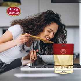 Spicy World Farina base for halwa and laddoo, sweet desserts