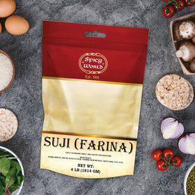 Spicy World Farina base for upma, a savory breakfast option