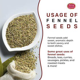 Spicy World fennel seeds mouth-freshener after meals for a natural clean finish
