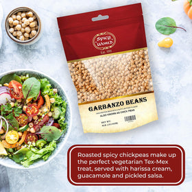 Origin note: Spicy World garbanzo beans from India