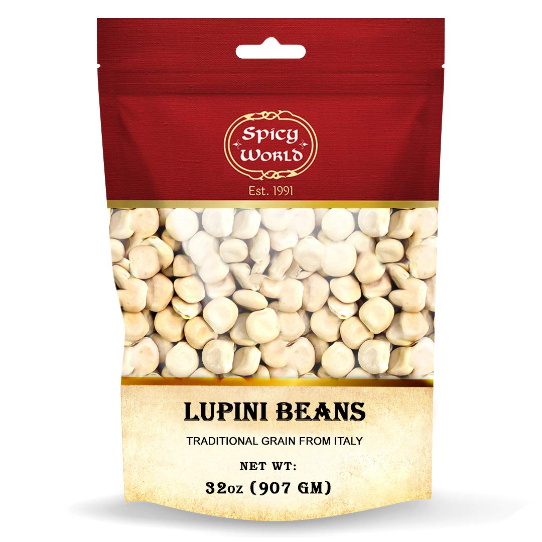 Spicy World Lupini Beans bulk bag, pantry staple for versatile plant-based meals