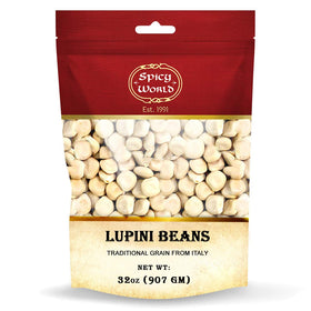 Spicy World Lupini Beans bulk bag, pantry staple for versatile plant-based meals