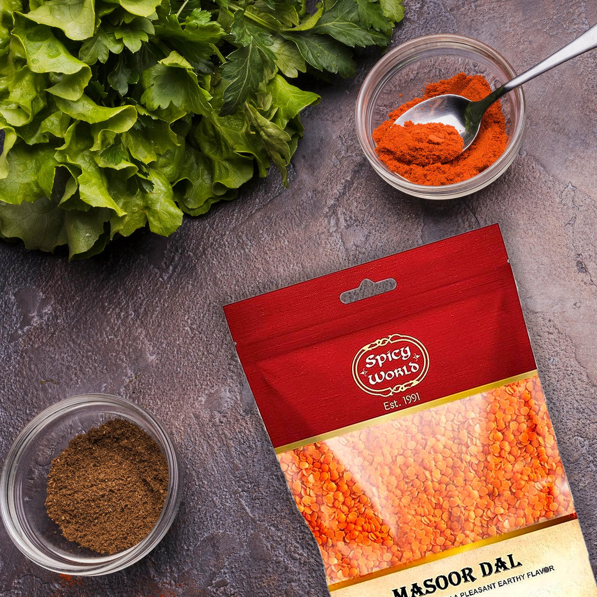 Spicy World masoor dal from India, authentic origin