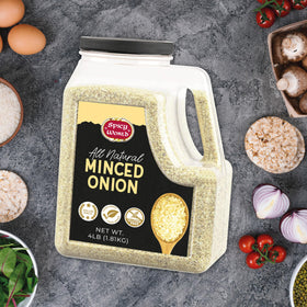 Spicy World pantry staple onion flakes for long shelf life in busy kitchens.