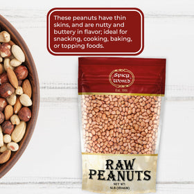 Spicy World boiled peanuts in a Southern-style preparation.