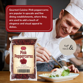 Spicy World Pink Peppercorns in bowl, ready to elevate sauces and seafood
