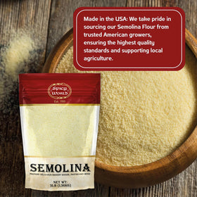 Spicy World Semolina Flour pasta dough yields silky homemade pasta