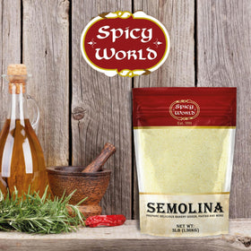 Spicy World Semolina Flour USA grown sourcing supports local farmers