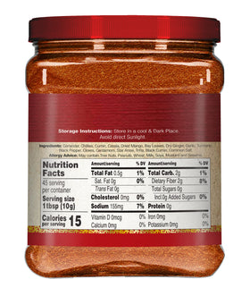 Spicy World Tandoori Masala bulk jar for repeated family meals