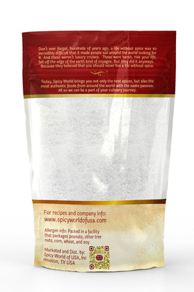Spicy World tartaric acid 14oz bag ready for recipes.